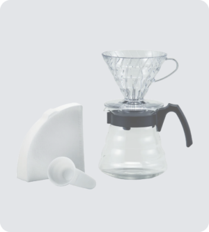 HARIO V60 Craft Coffee Maker (Pourover Set)